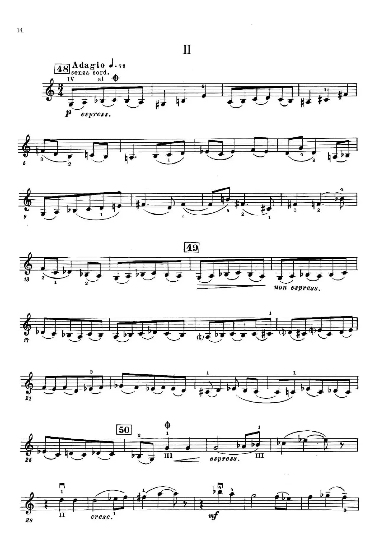 Concerto Op.129 No.2（第二小提琴协奏曲）