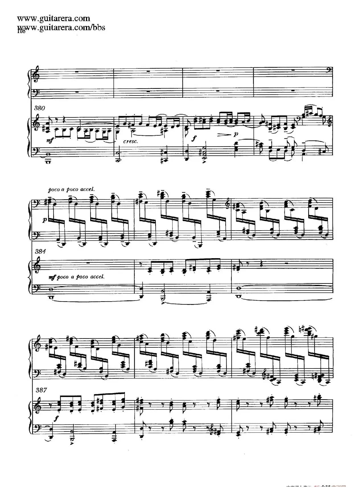 c小调第二钢琴协奏曲 Op.18(双钢琴·第三乐章)