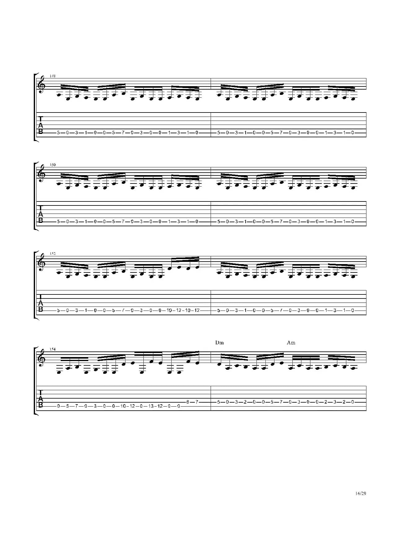 The Dance Of Eternity（吉他独奏）