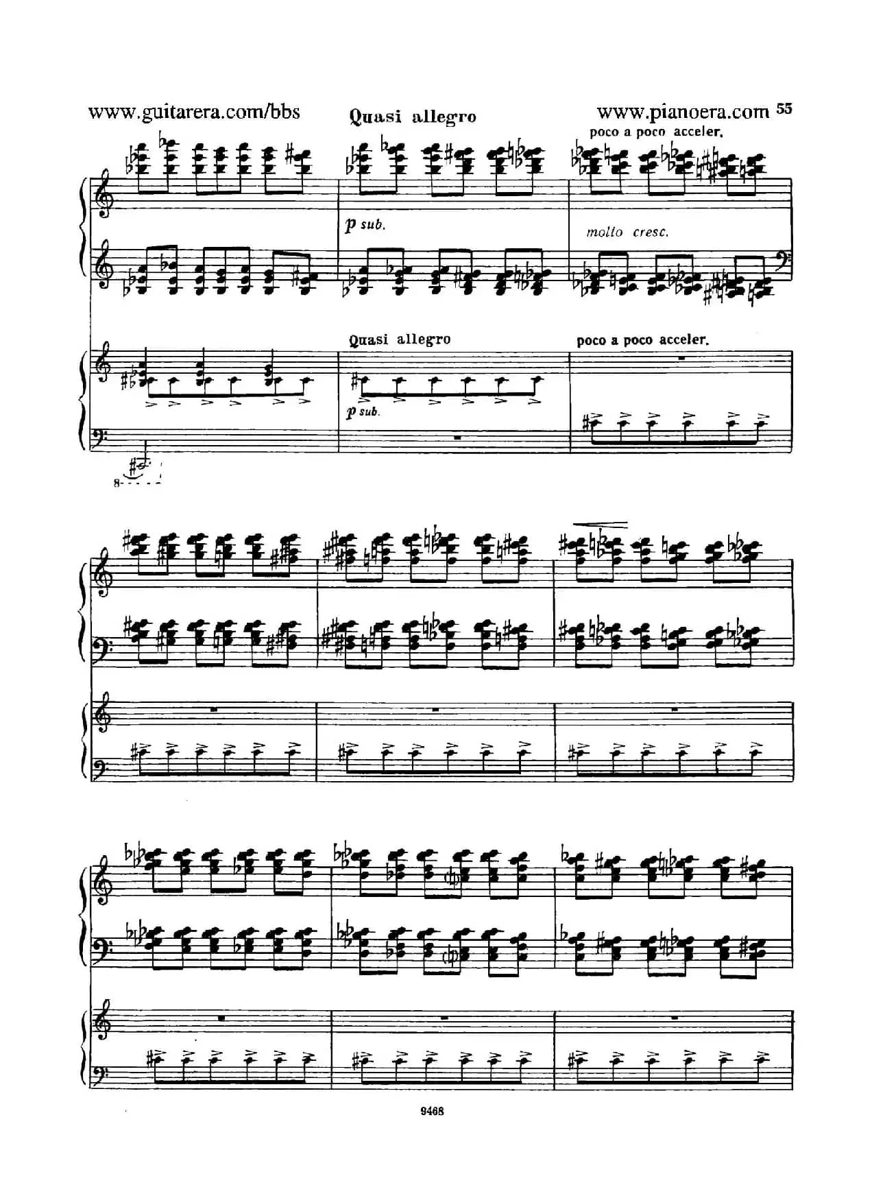 Piano Concerto in D-flat Major Op.37（降D大调钢琴协奏曲·Ⅱ·双钢琴）