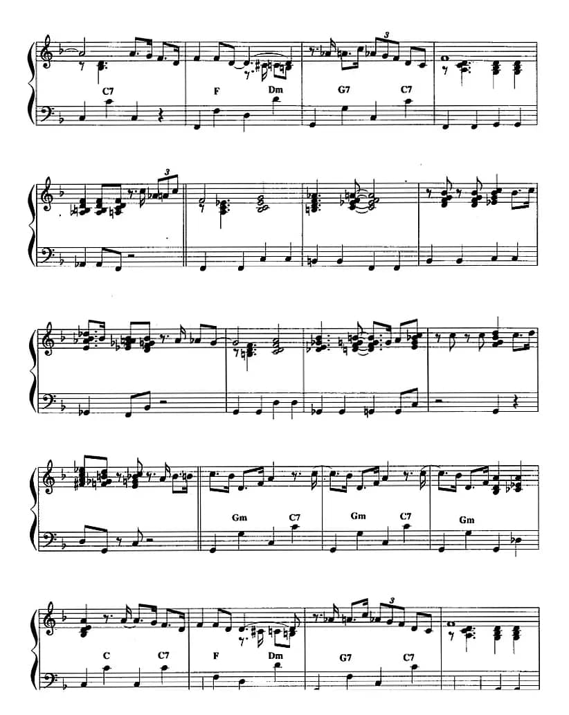 手风琴爵士乐曲：Honey suckle Rose 可爱的玫瑰