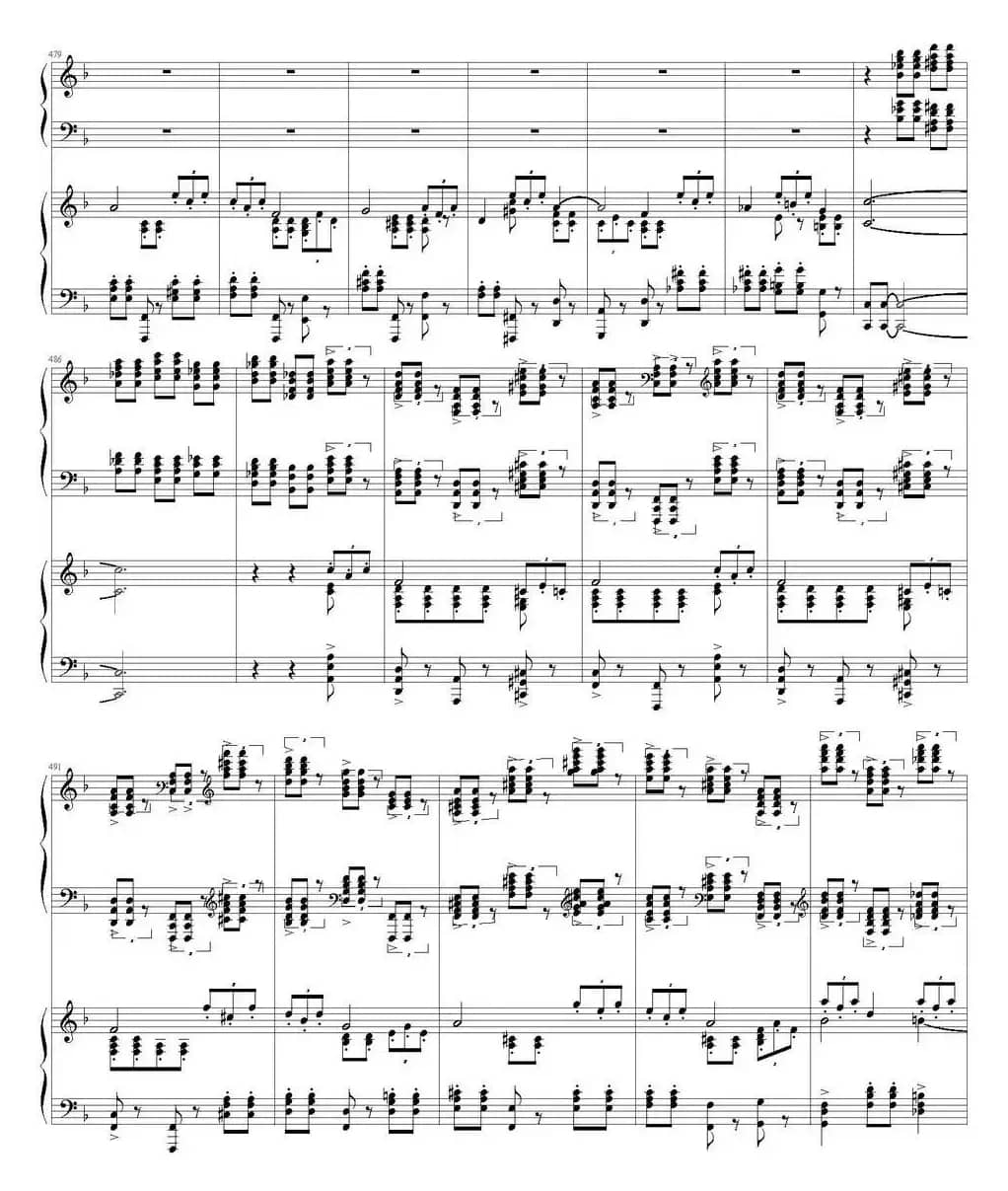 帕格尼尼主题狂想曲（Rhapsody on the theme by pagenini）