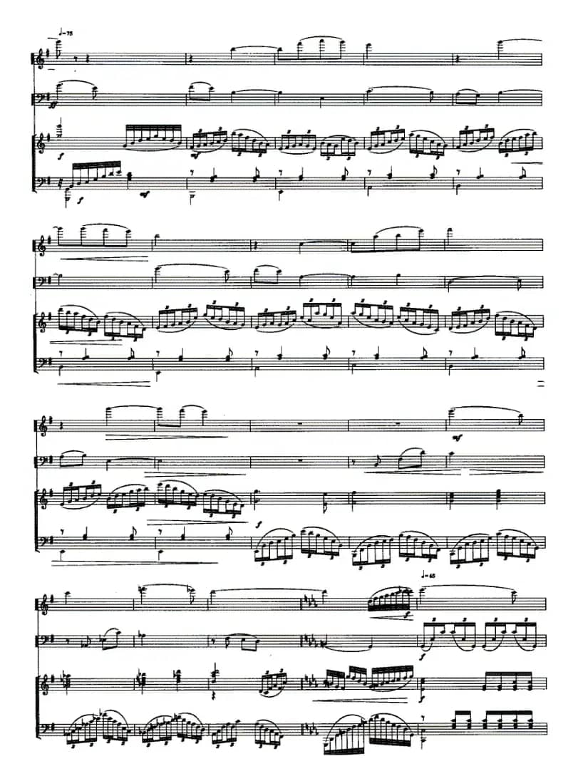 童年（长笛+大提琴+钢琴）