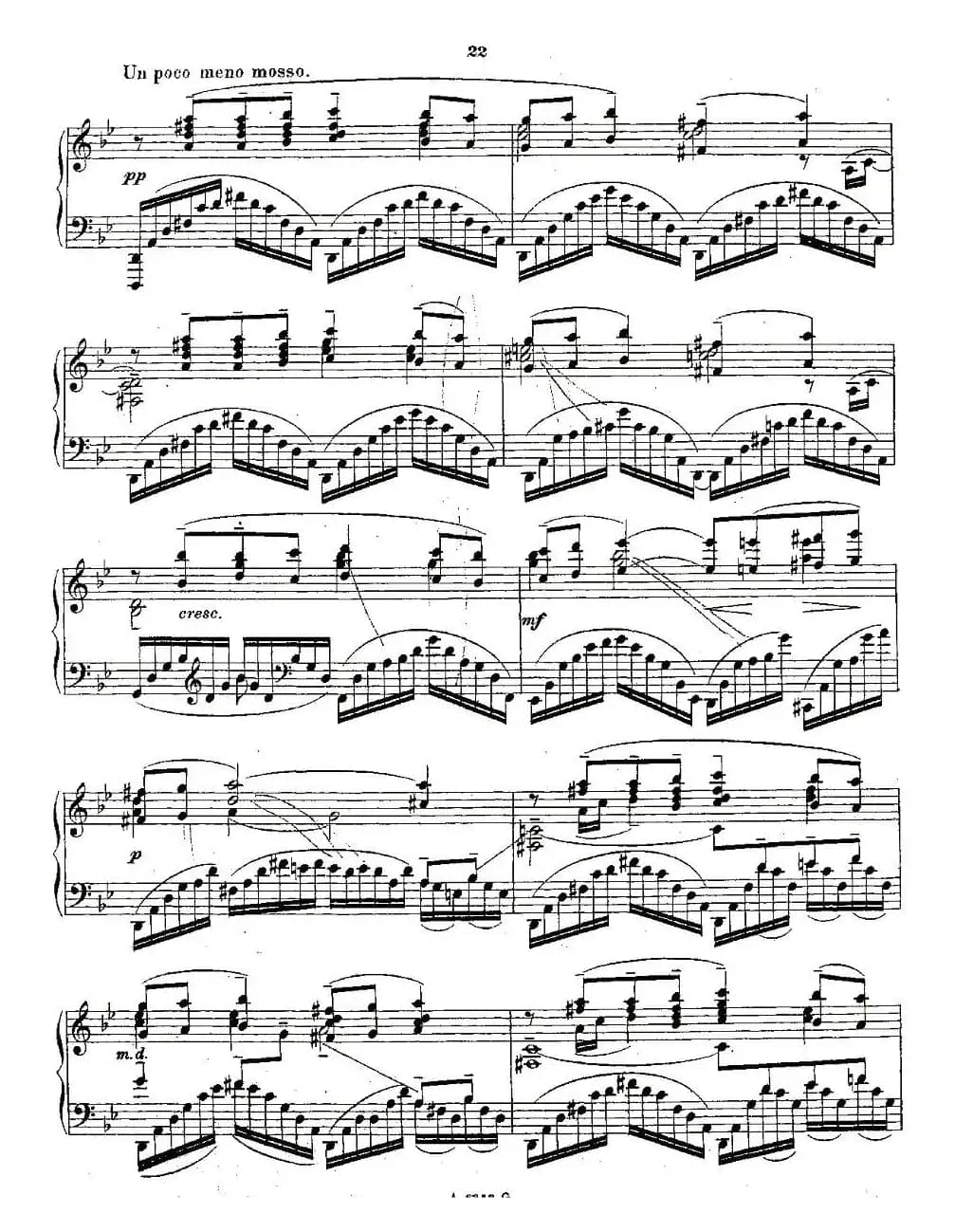 10首《前奏曲》之五（Rachmaninoff 10 Preludes, Op.23）