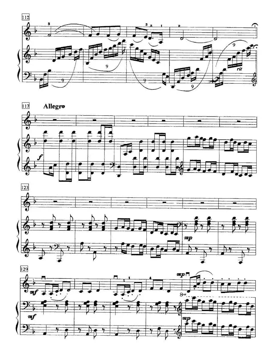 送行（小提琴+钢琴伴奏）