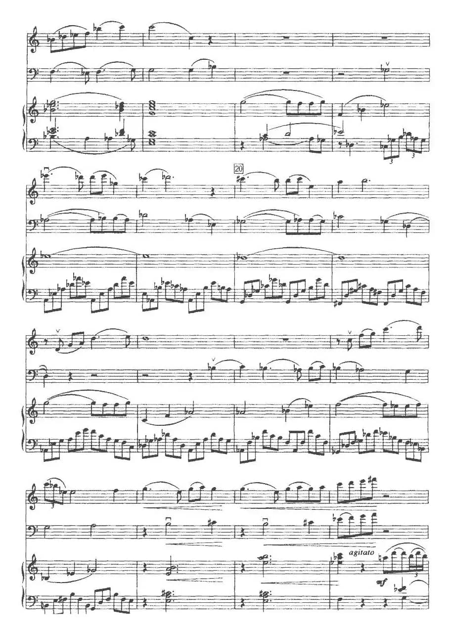 忆（小提琴+大提琴+钢琴）