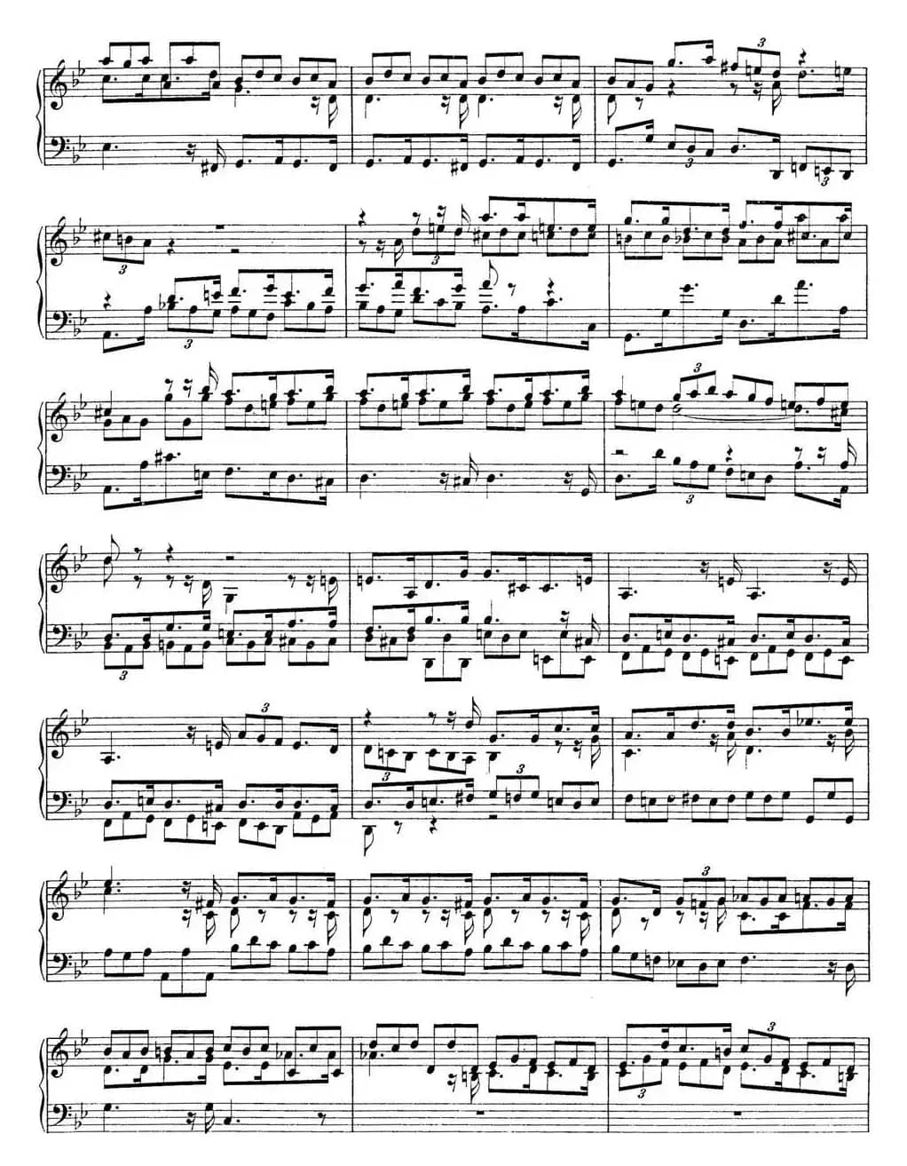 Toccata BWV 915(7首托卡塔·No.6 g小调)