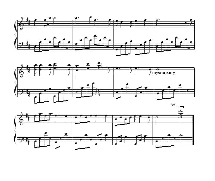 赞美之泉（圣歌钢琴小曲）