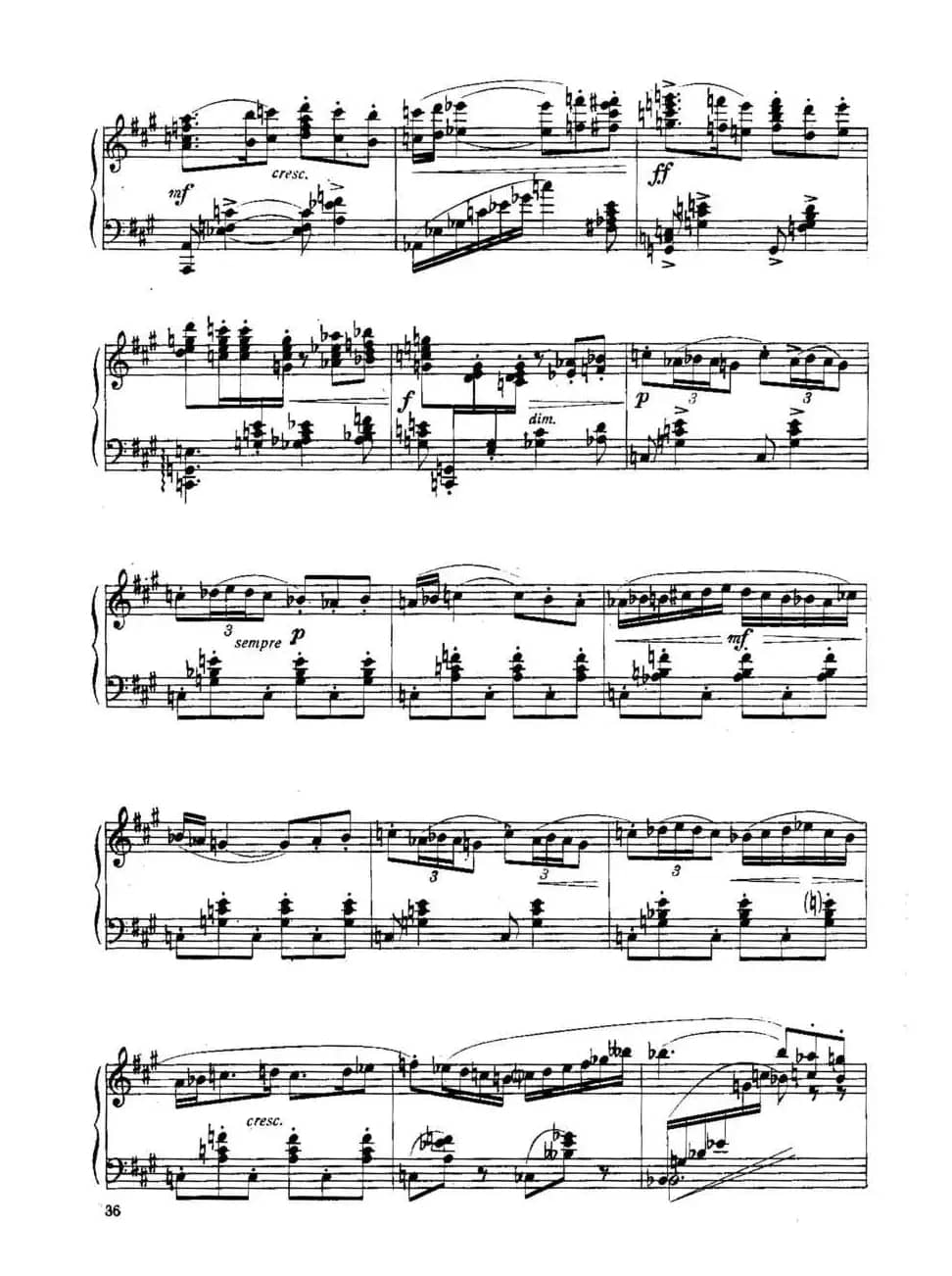 Six Préludes Exotiques Op·17（6首特色前奏曲·3）