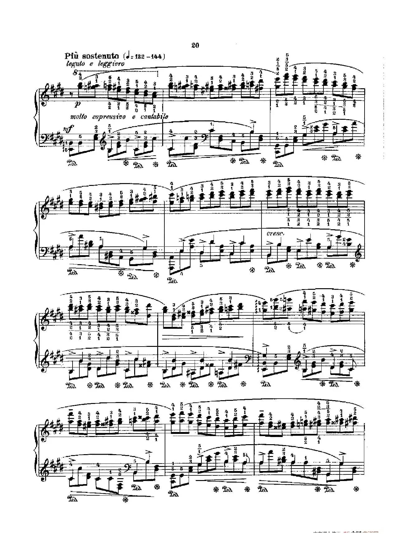 53首以肖邦练习曲为素材而作的练习曲（No.33）