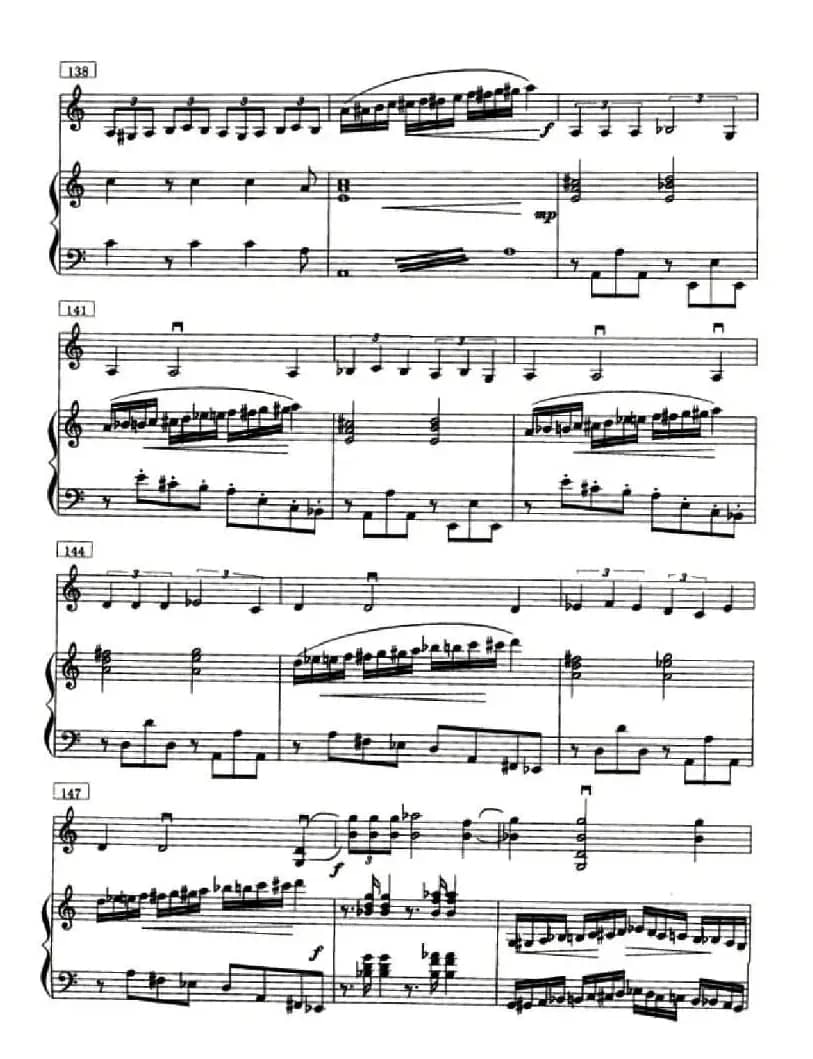 鼓声（小提琴+钢琴）