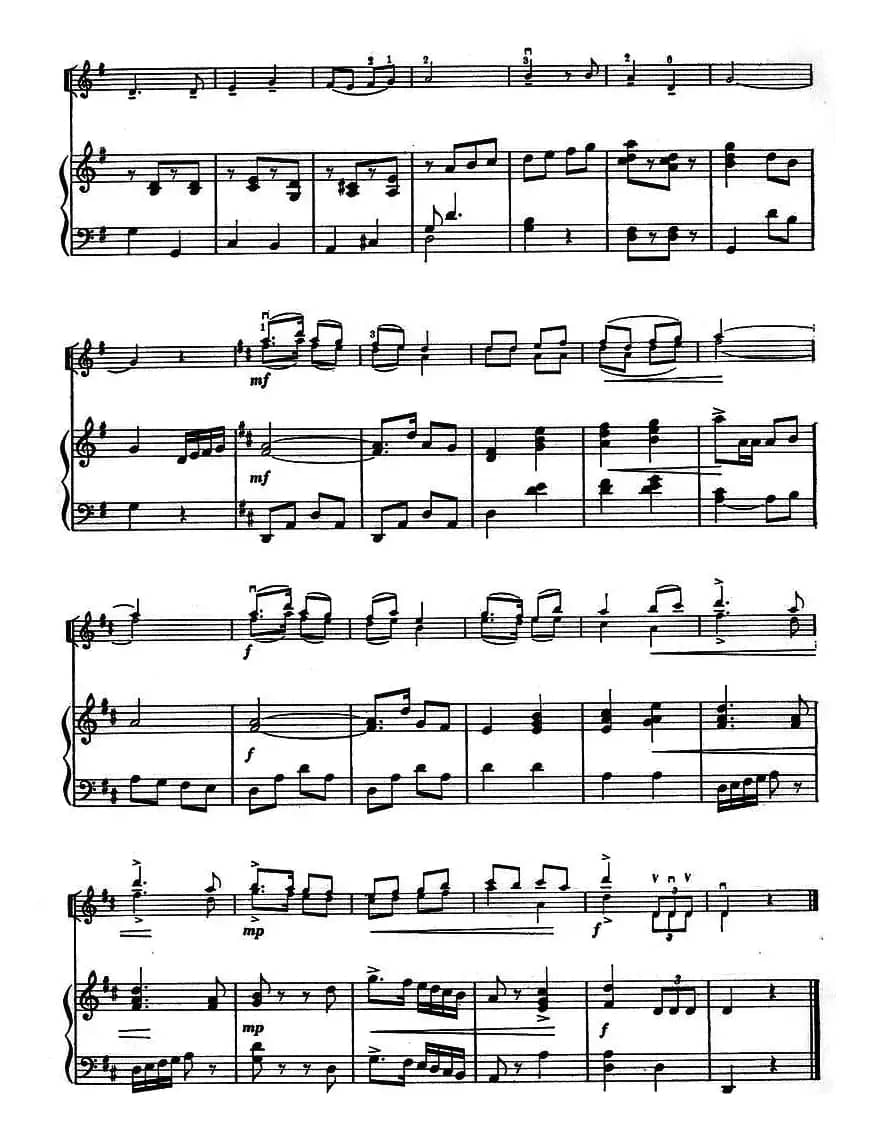 我爱北京天安门（小提琴齐奏+钢琴伴奏）（上海徐汇区少年宫编曲版）