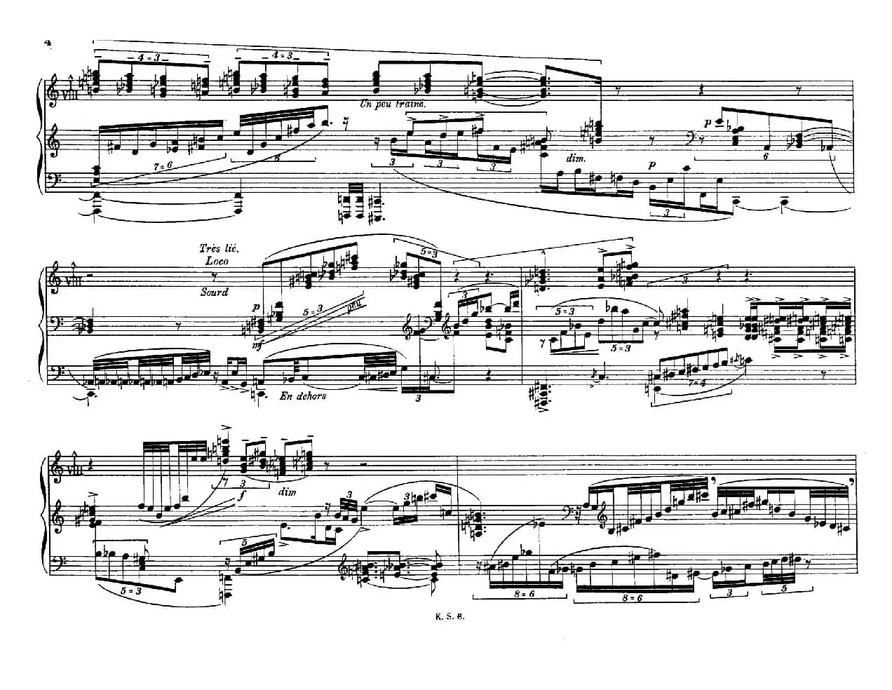 Piano Sonata No.2（第二钢琴奏鸣曲）（P3——22）