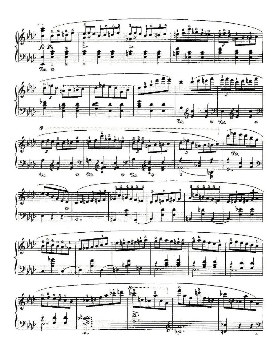 valse brillante，Op.34, No.1