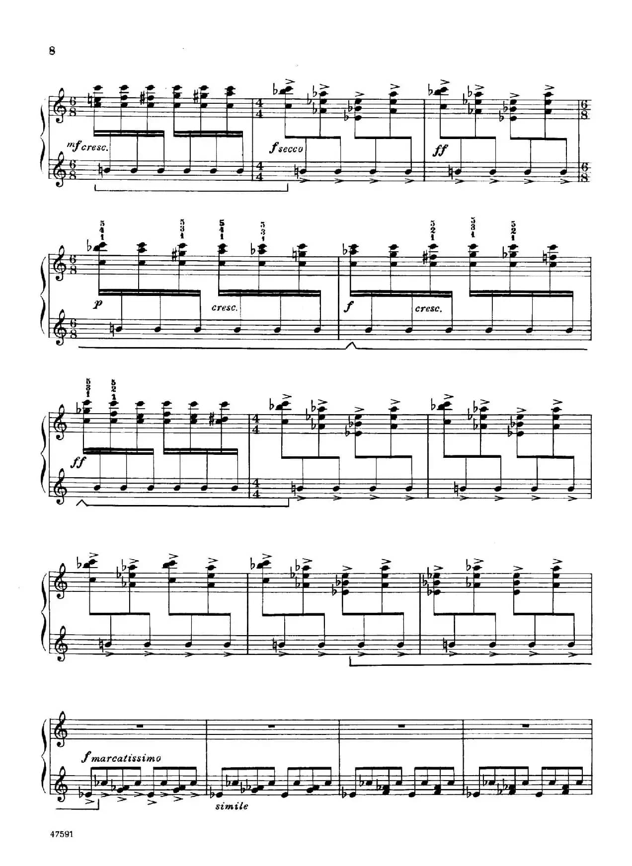 Piano Sonata in E-flat Major Op.95（降E大调钢琴奏鸣曲·Ⅰ）