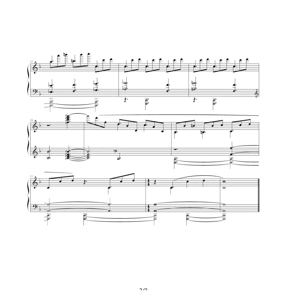 肖斯塔科维奇—前奏曲（23）：F大调