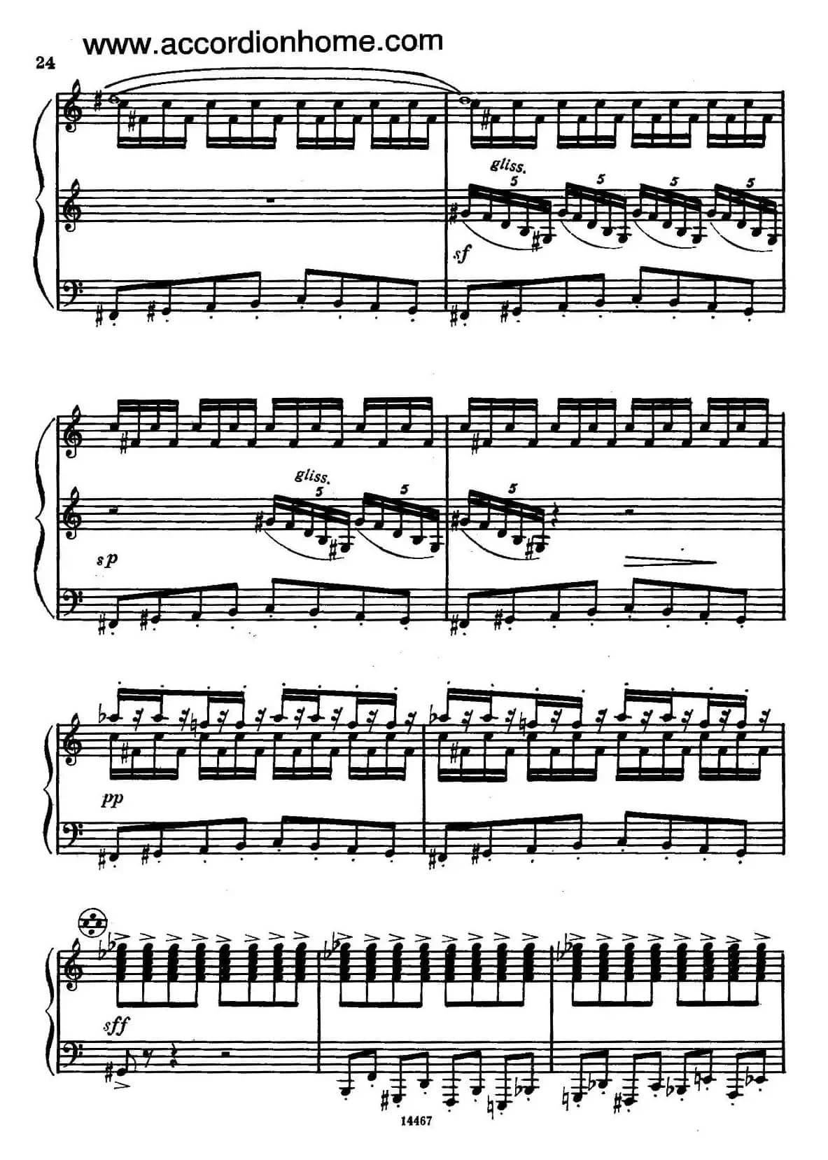 Sonate No.3（奏鸣曲三号）（第二乐章）