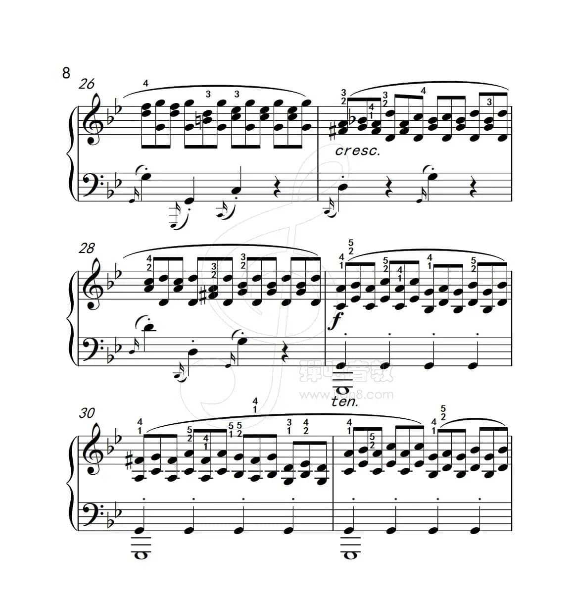 练习曲 29（克拉莫钢琴练习曲60首）