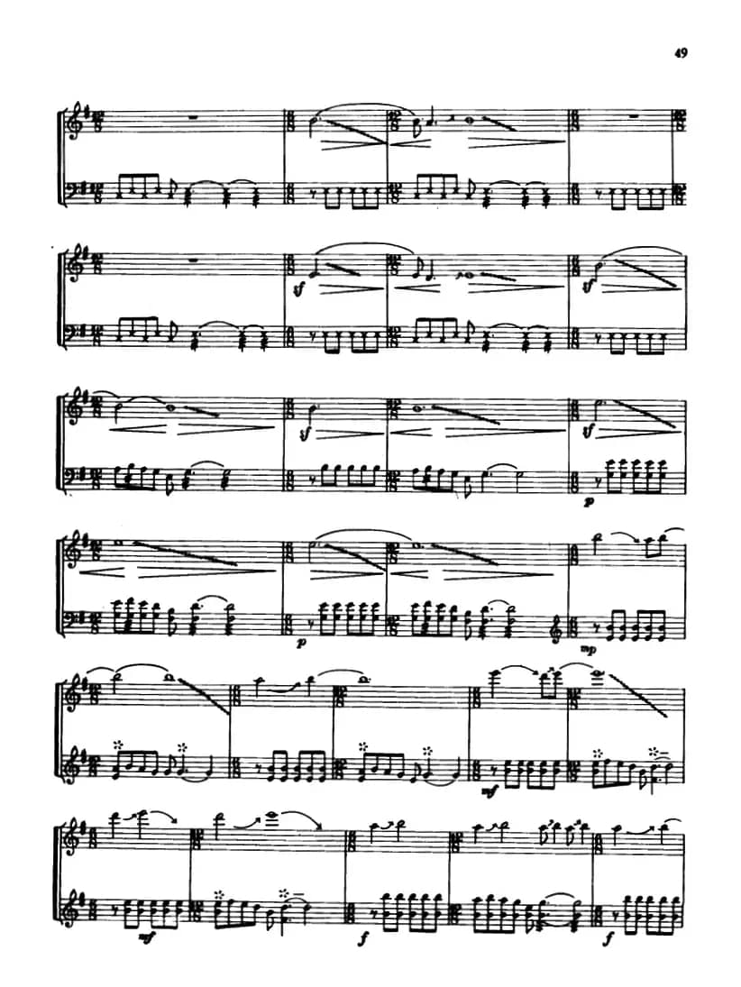 殇（箫+伴奏、五线谱）