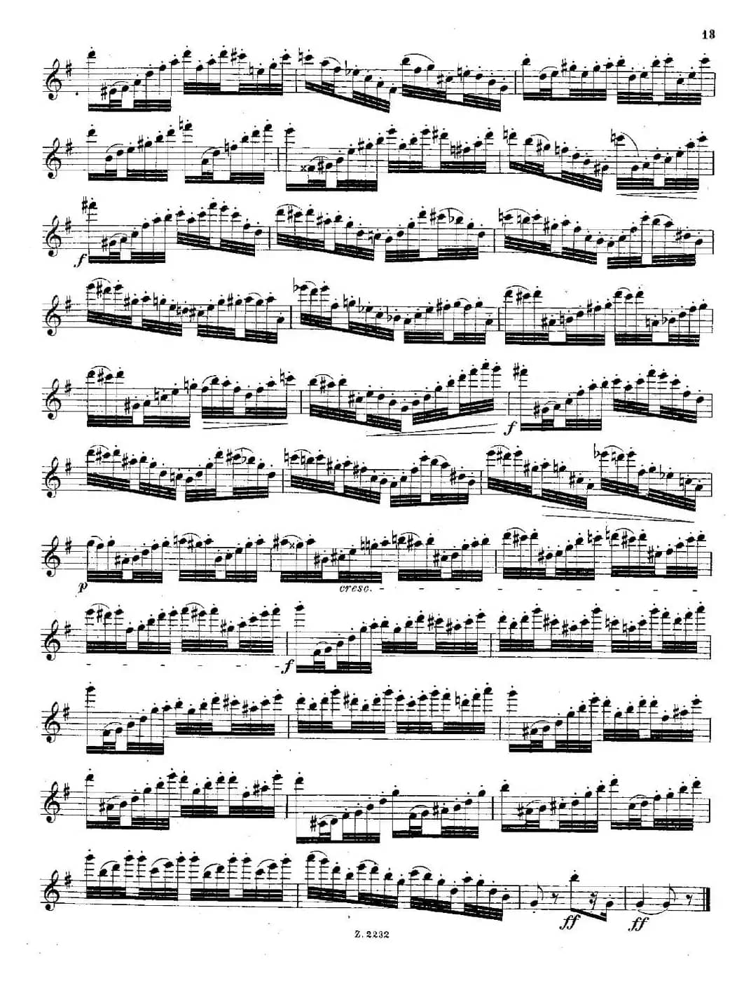 Schule der Virtuosität. Op. 60（3）