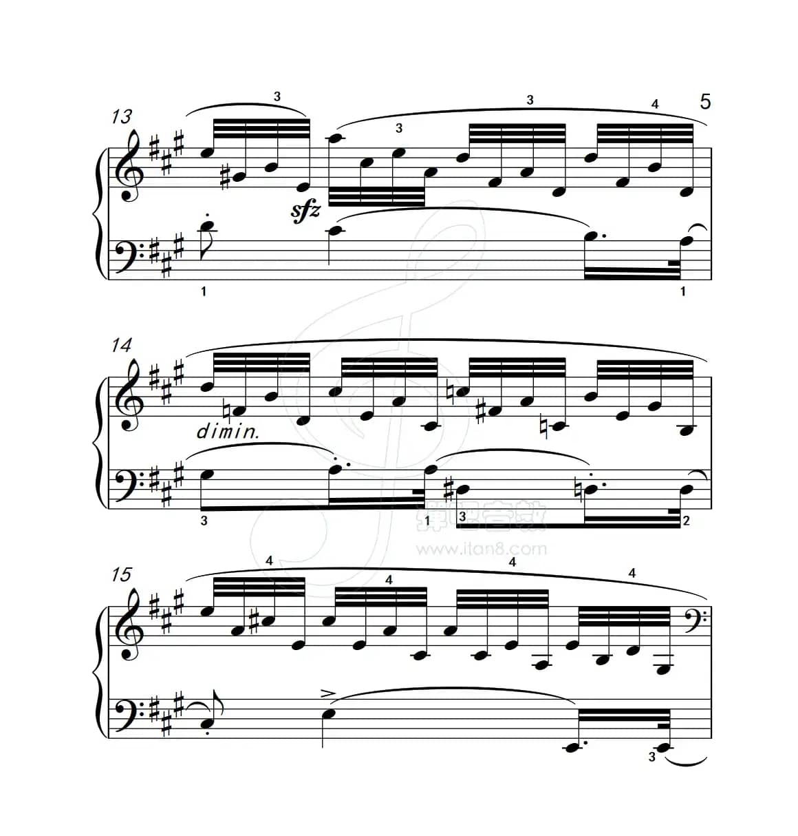 练习曲 37（克拉莫钢琴练习曲60首）