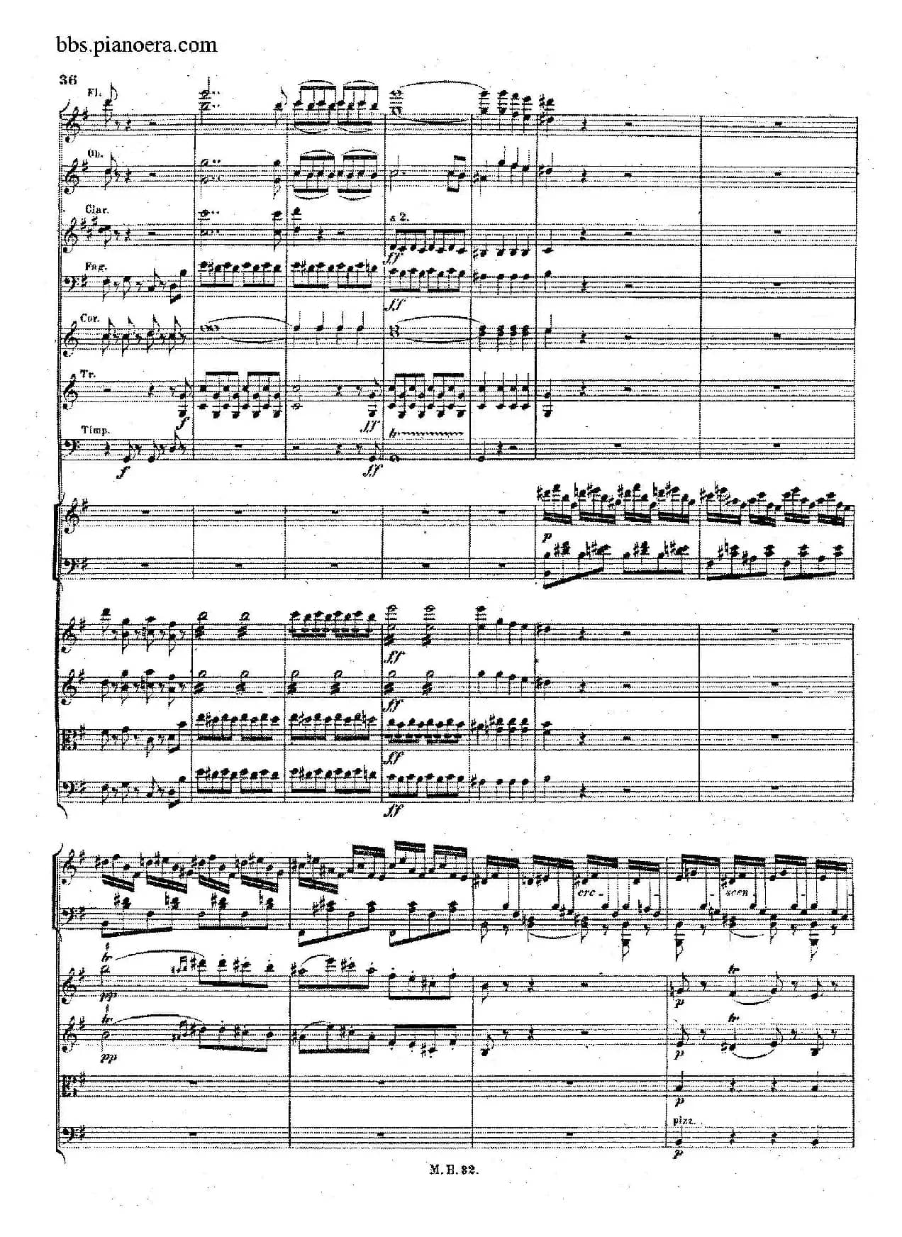 Piano Concerto No.1 in g Minor Op.25（g小调第一钢琴协奏曲·总谱）