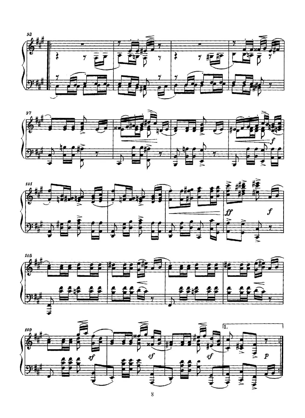 Arabesques Op.4(阿拉伯风格曲)(2)