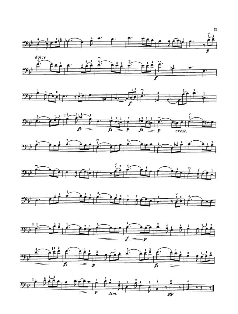 第一奏鸣曲 Op.43（大提琴）