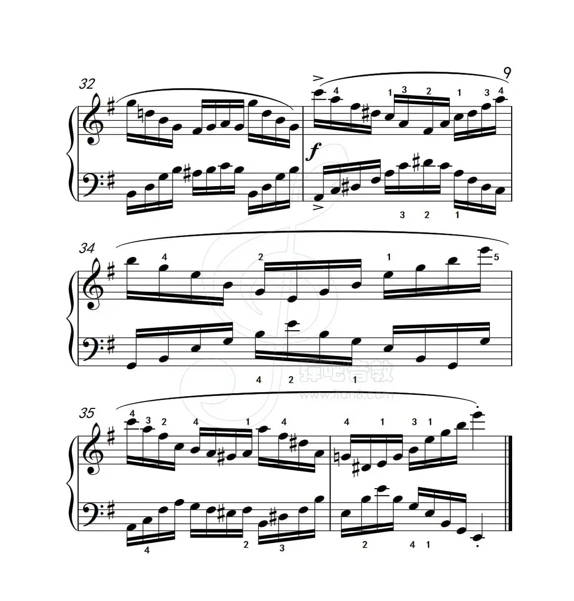 练习曲 35（克拉莫钢琴练习曲60首）