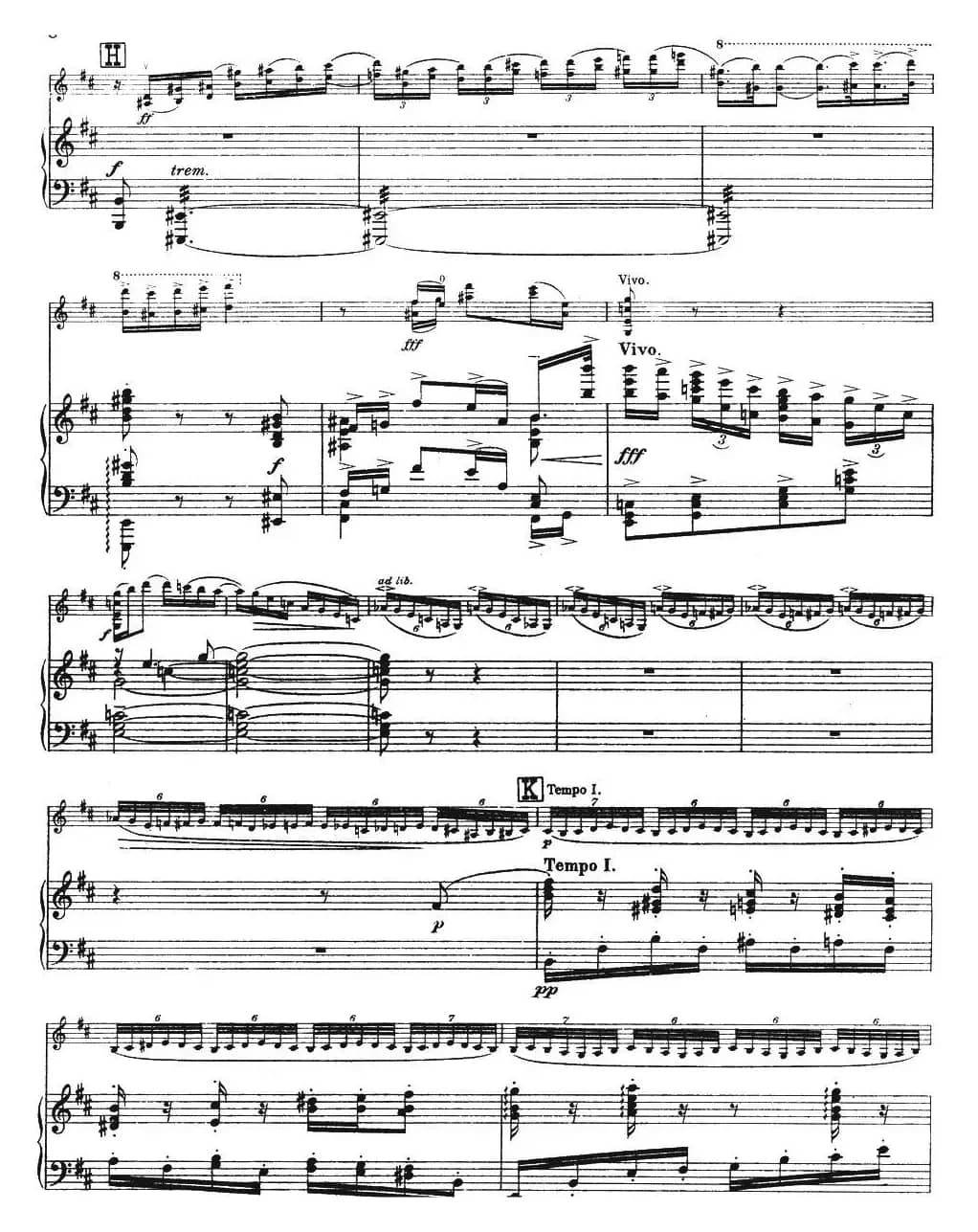 伊萨伊作品集：Au Rouet（小提琴+钢琴伴奏）