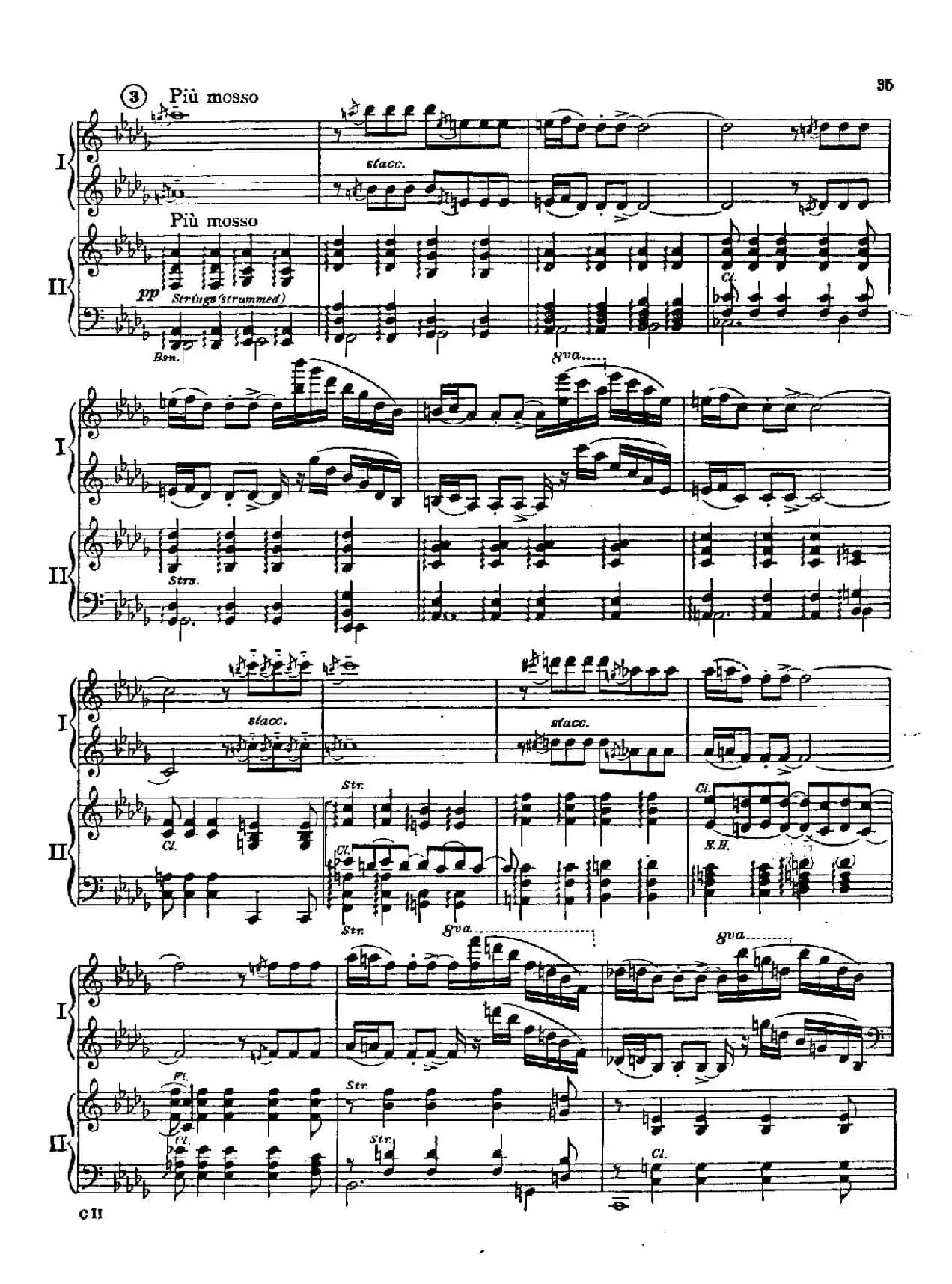 F大调爵士钢琴协奏曲（美版双钢琴原谱 P31—40）