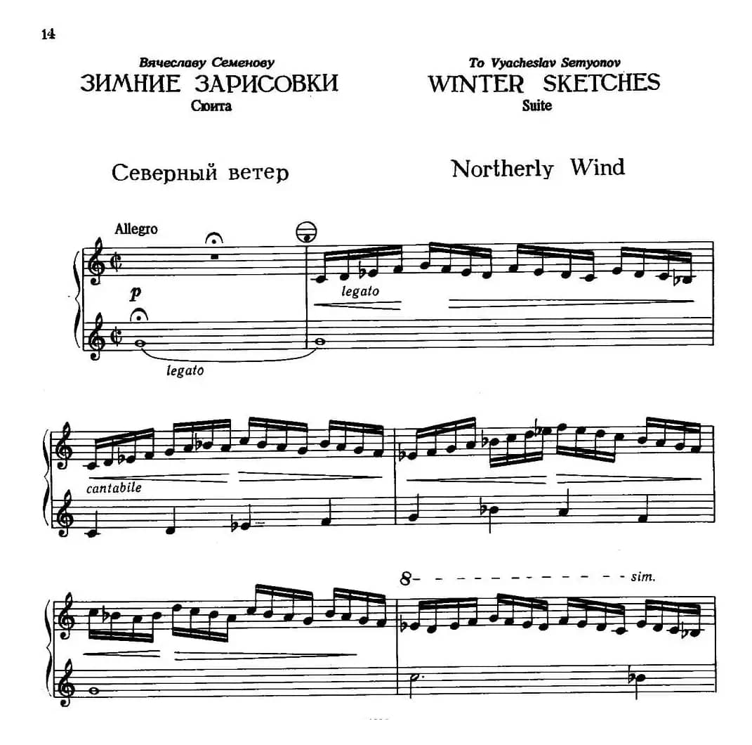 冬季素描4.北风