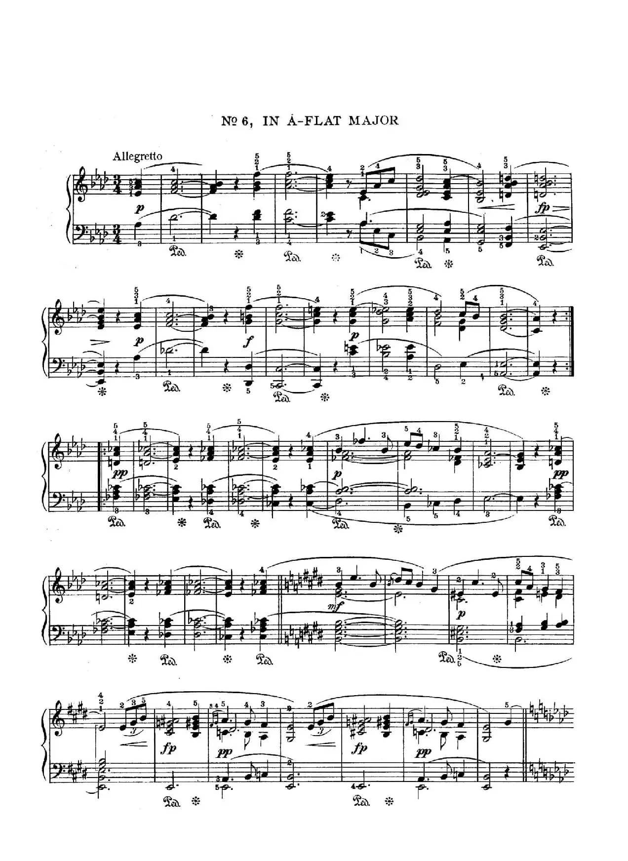 Moment Musicals D.780（6首音乐瞬间）