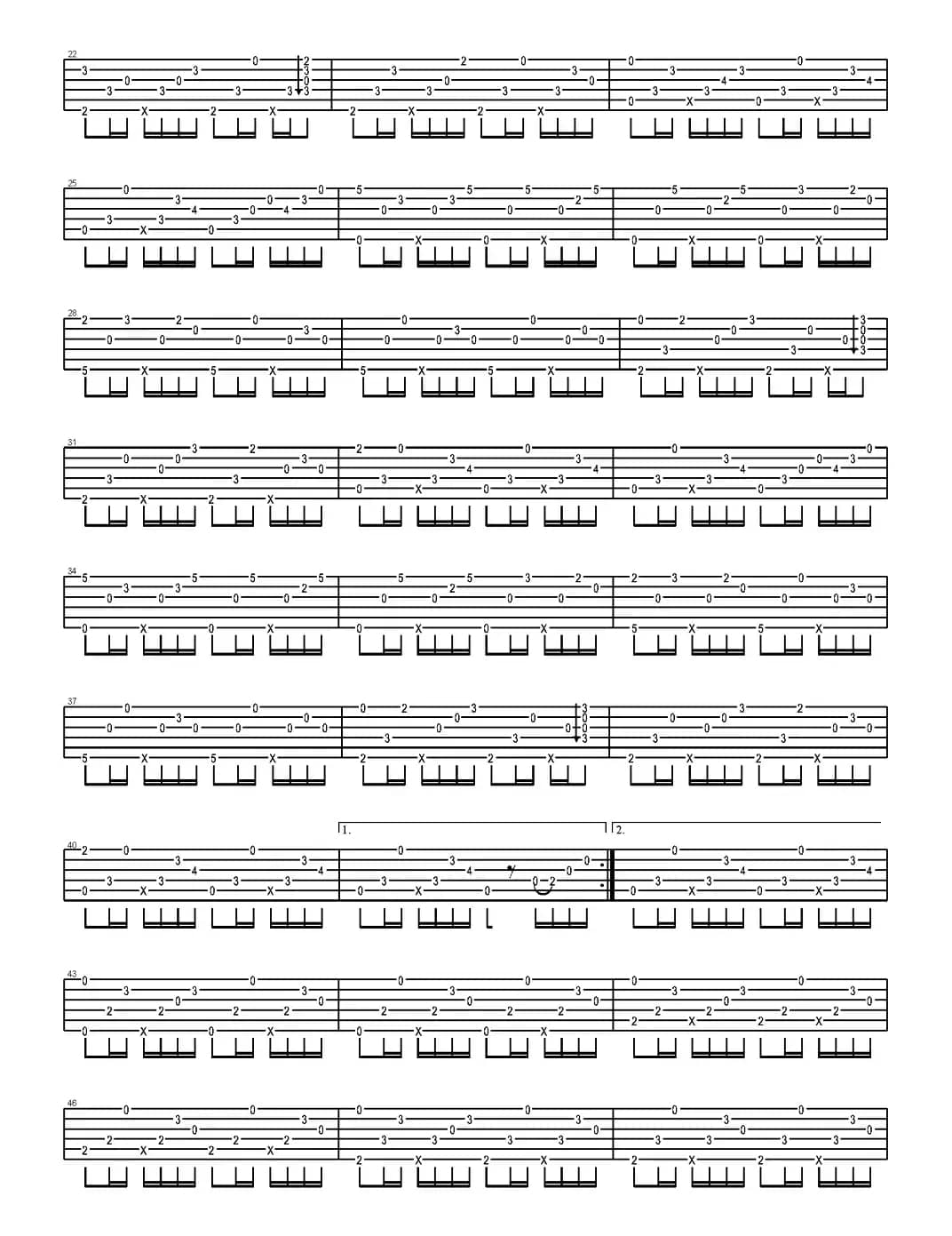 Convertible（岸部真明指弹吉他谱）