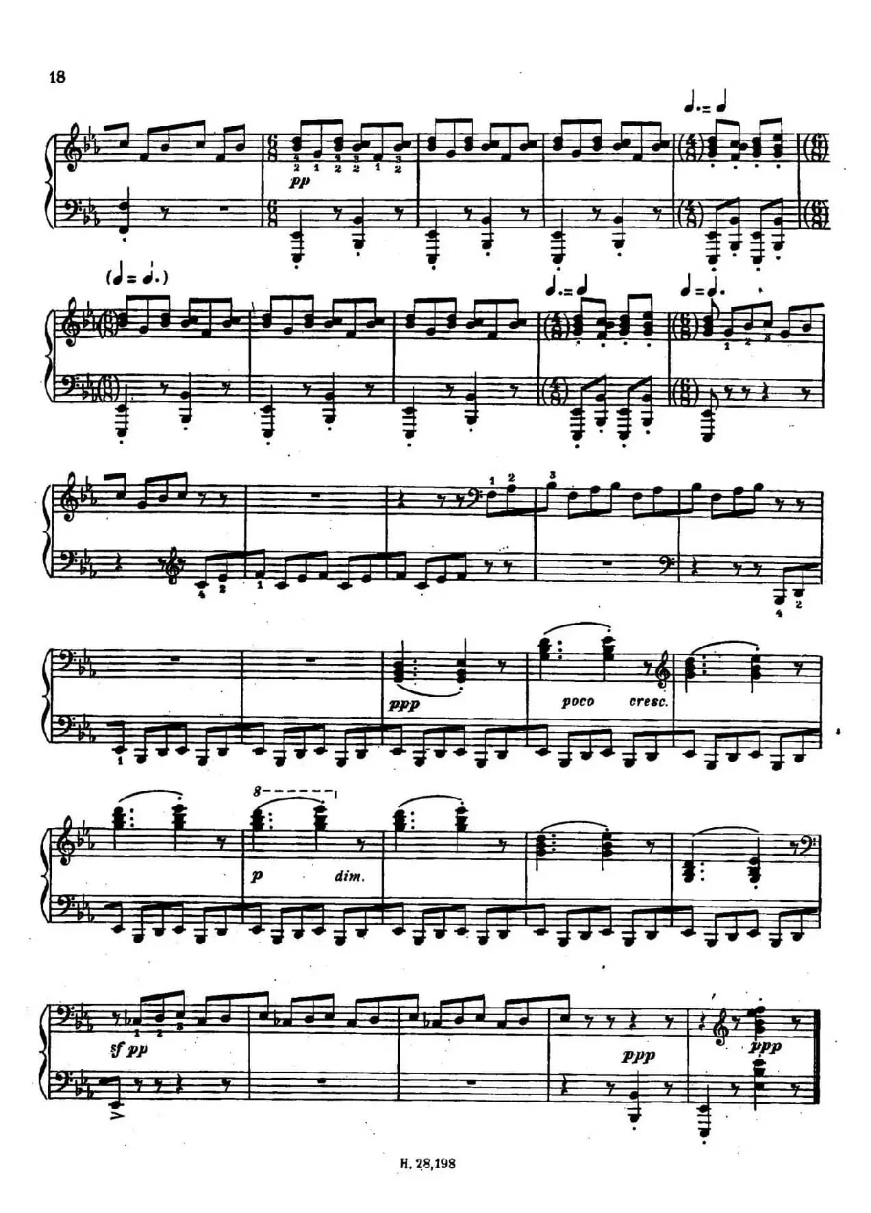 Tcherepnin - 10 Bagatelles Op.5（齐尔品-10首小品·7）