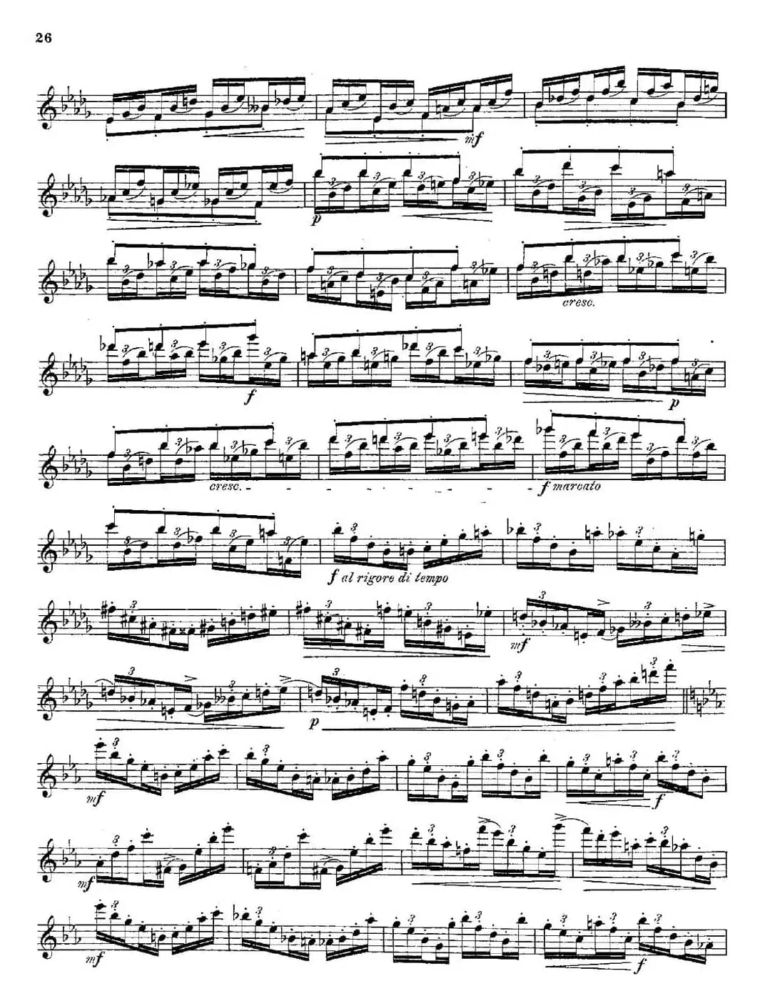 Schule der Virtuosität. Op. 60（19）