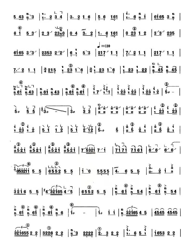 闹元宵（【上海筝会】考级六级曲目）