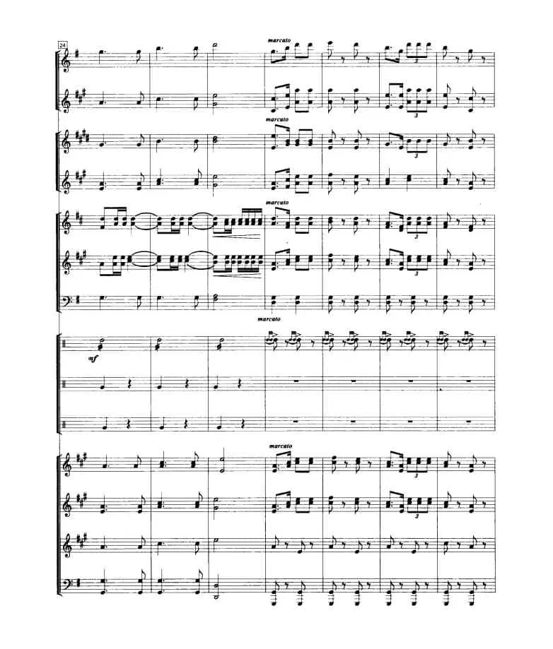 中华人民共和国国歌（管乐合奏总谱）