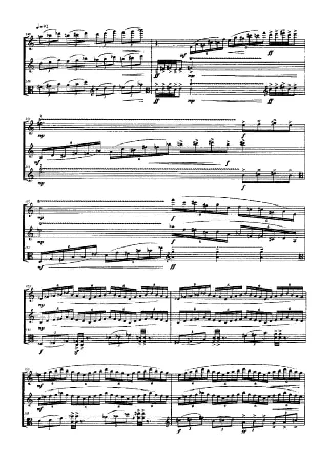 合（长笛+单簧管+中提琴）