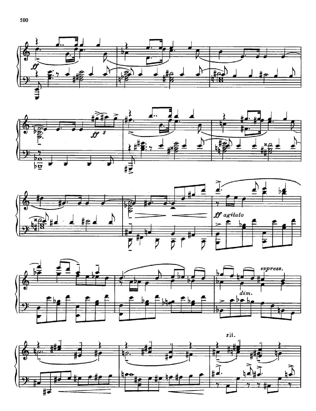 Prokofiev - Ten Pieces Op.12（普罗科菲耶夫-10首小品·5）