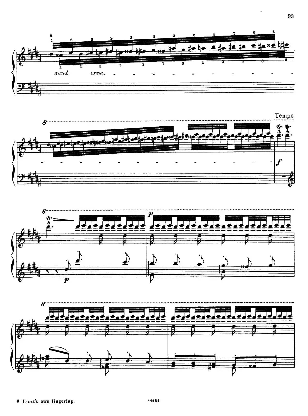 Paganini Etudes No.3 in G# （6首帕格尼尼大练习曲之Ⅲ）