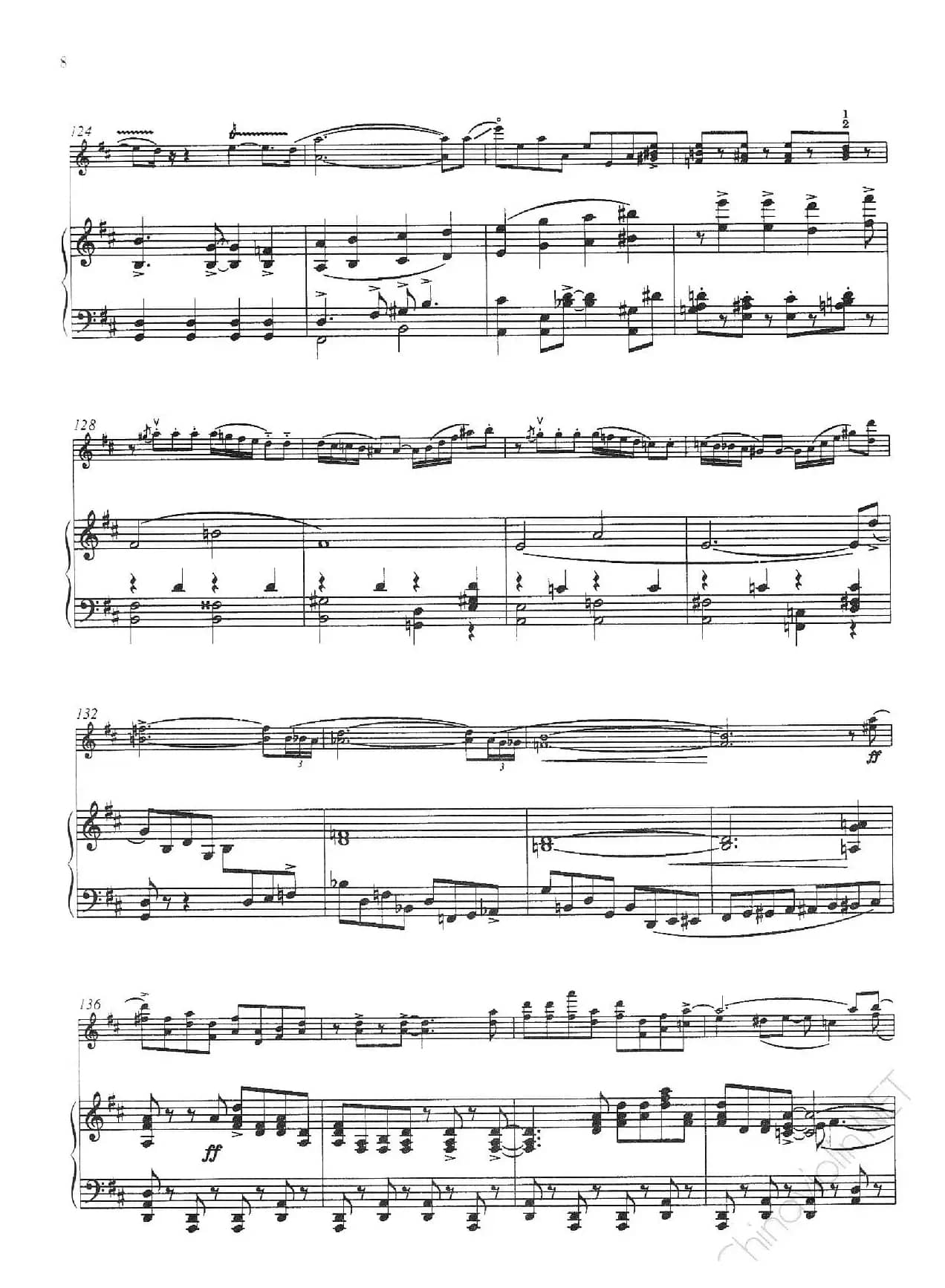 一个美国人在巴黎（An American in Paris）（小提琴+钢琴伴奏）