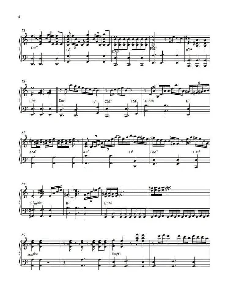 Tango Pour Claude（献给克劳德的探戈）（​加花巴扬版）