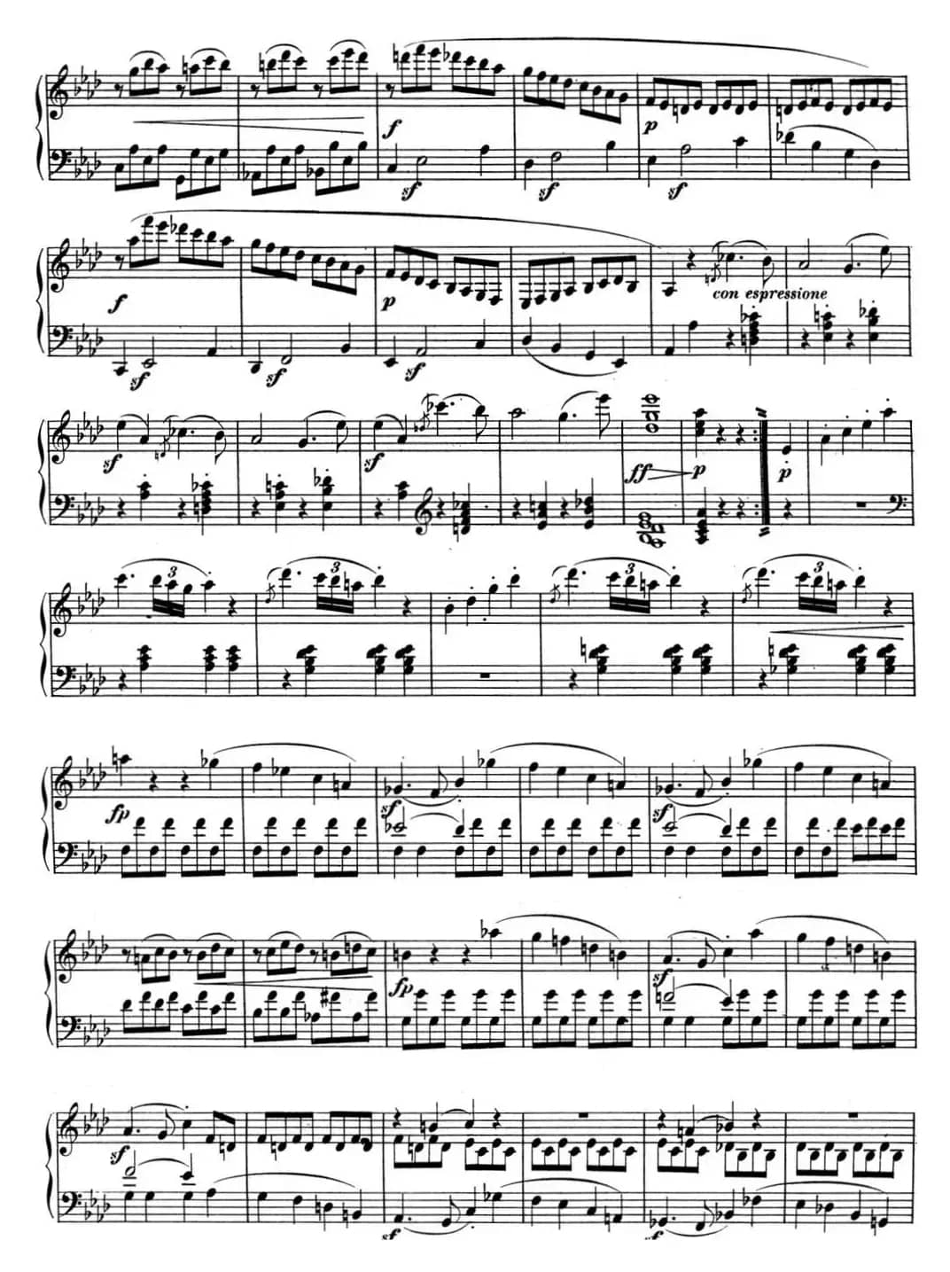 贝多芬钢琴奏鸣曲01 f小调 Op.2 No.1 F minor