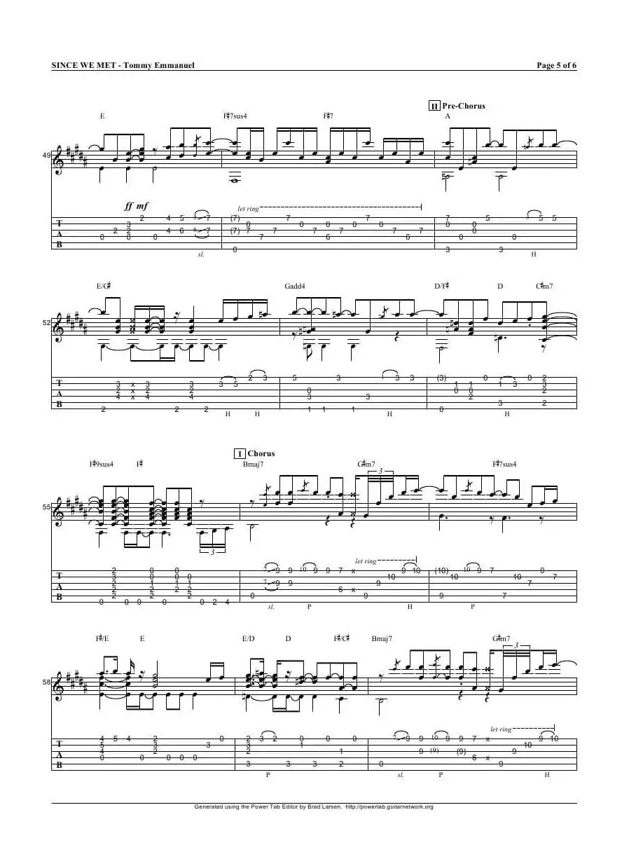 tommy emmanuel：since we met（指弹吉它）