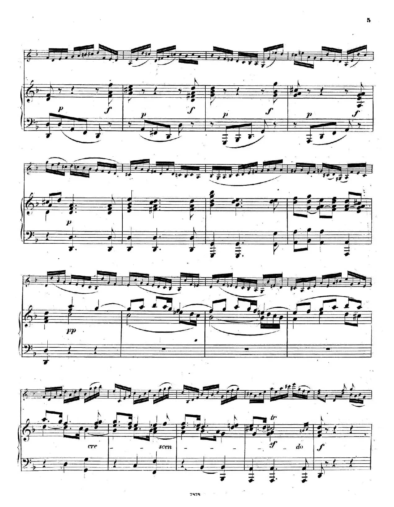 CHACONNE（恰空舞曲）（门德尔松改编版）