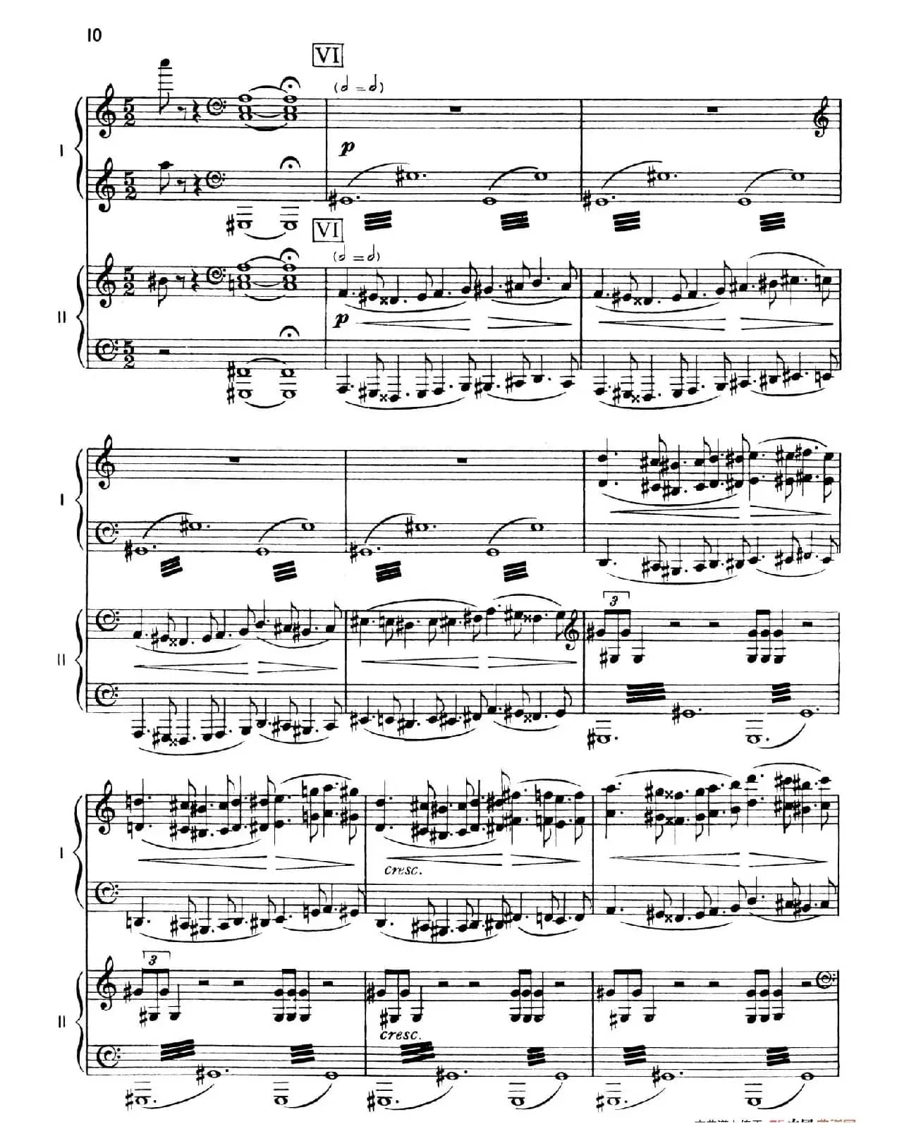 The Planets Op.32（双钢琴）（行星·第一乐章 火星—战争使者）