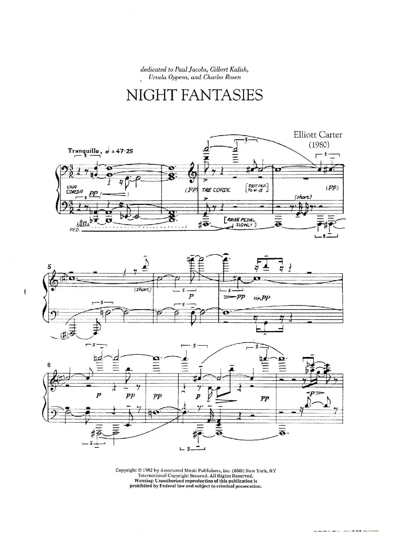 Night Fantasies（幻想之夜）