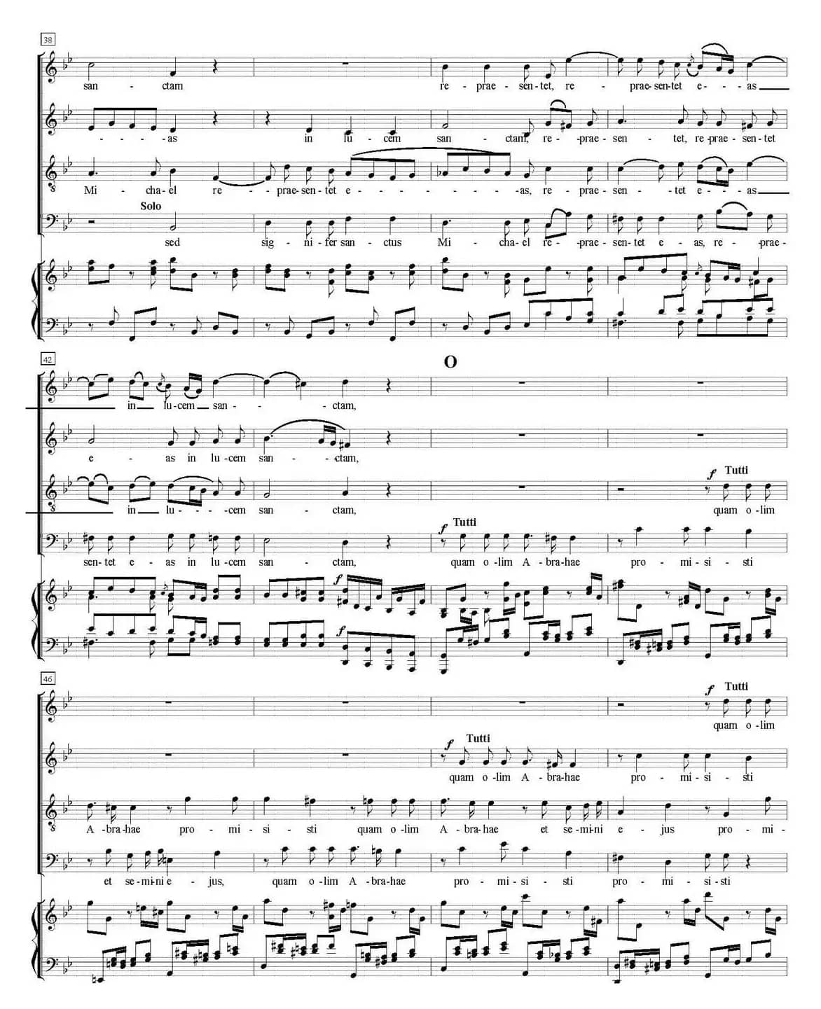 N°8 Domine Jesu（萨克斯四重奏+钢琴伴奏）