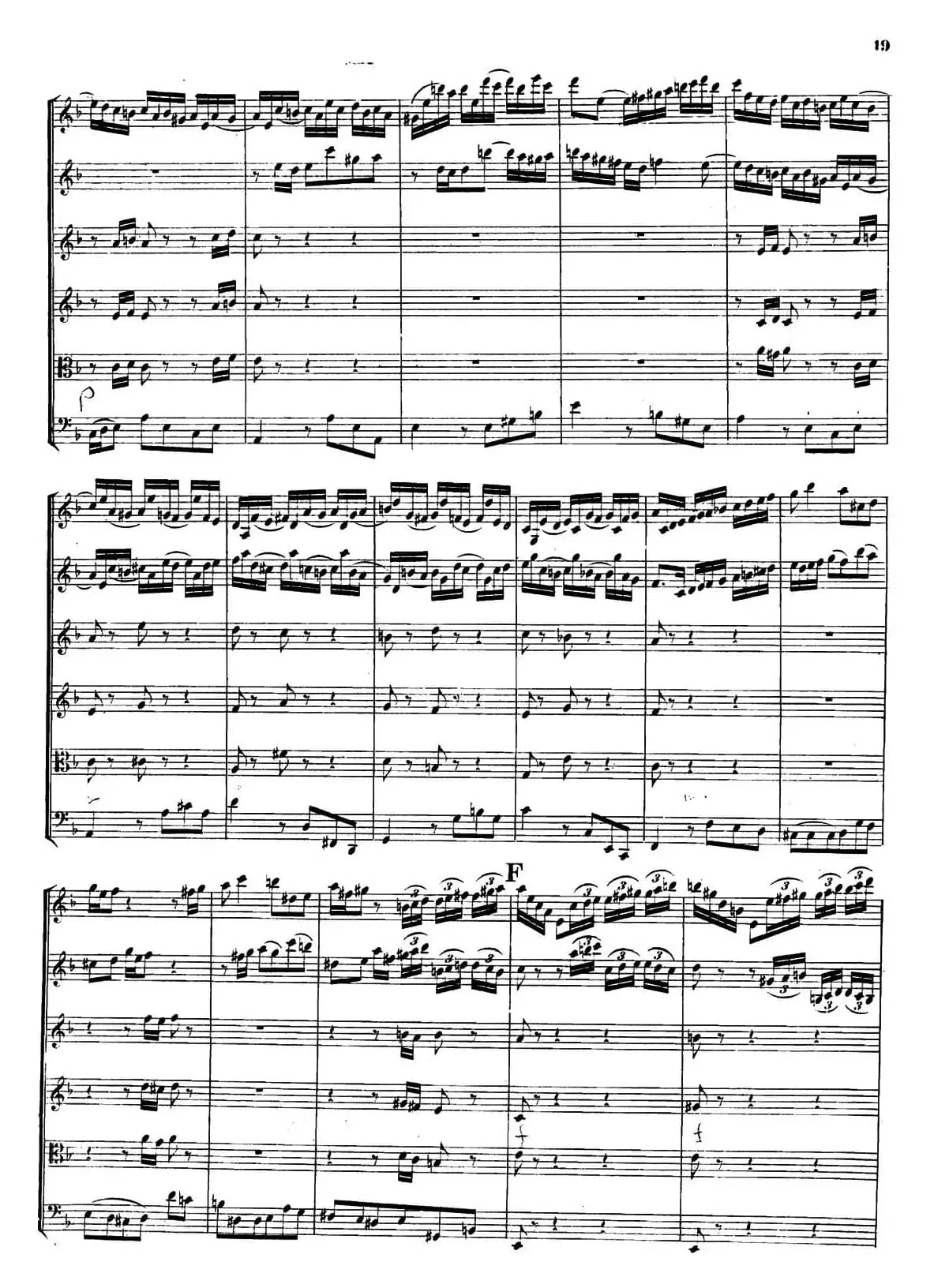 CONCERTO A DUE VIOLINI.（巴赫D小调二重协奏曲总谱）